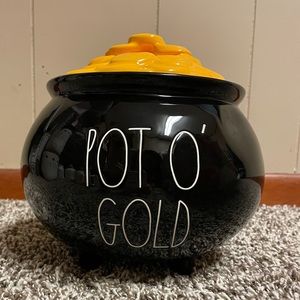 Rae Dunn Pot O’ Gold canister